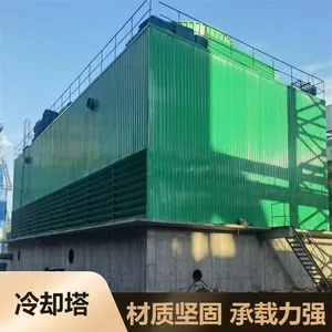 圆形工业降温玻璃钢冷却塔 欧意科技横流逆流锅炉凉水塔