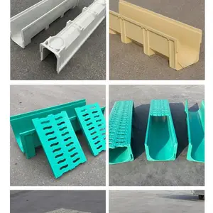 树脂排水沟 U型排水槽 一体式成品树脂排水沟不易老化