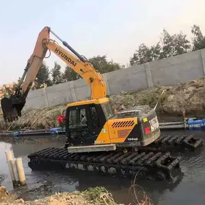 大沙华泽工程机械出租-广东船挖掘机出租多少钱一天