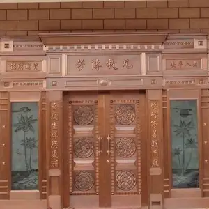 铜门-朱氏铜艺-铜门定制