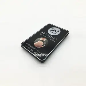 马口铁推拉铁盒长方形便携糖果口香糖香薰香膏牙线收纳抽屉滑盖盒