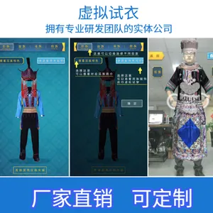 虚拟试衣展示系统可定制开发