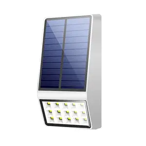 led太阳能壁灯户外灯 家用花园室外防水太阳能灯直销 招代理
