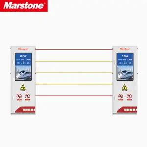 Marstone高铁站台园区仓库升降式安全门自动升降防护栏