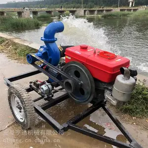 柴油抽水泵 农用灌溉泵 高扬程喷灌泵