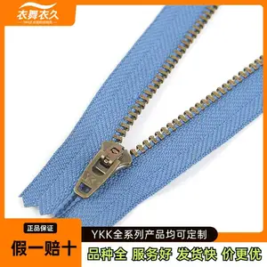 YKK�������� 4�����ͭ�տ�Y��ţ�п����п���ͷ��ɫ��Ʒ��������