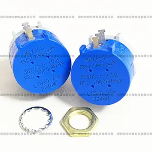 BOURNS伯恩斯 3590S-6-103L 10KΩ 2W线绕10圈旋转电位器可调电阻
