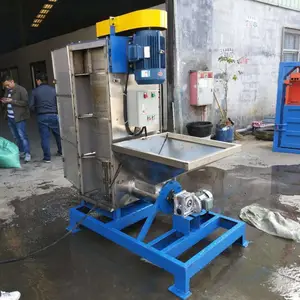江苏PET塑料片材脱水机 不锈钢立式塑料甩干机