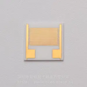 陶瓷PCB板 镀金图形 氧化铝陶瓷 DPC薄膜电路板 直接镀铜工艺