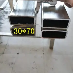 不锈钢304方管20*50*1.5 30*40*3 40*100*1.8单价一支6米