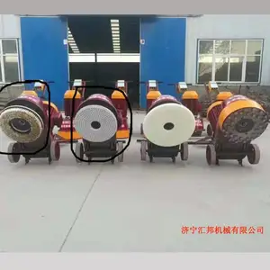 DMS350水泥路面水磨石机 地面水磨抛光两用水磨石机