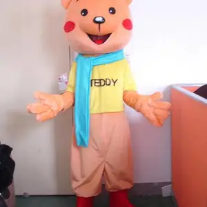 河北石家庄卡通人偶服装定做厂家/公司毛绒娃娃规格全