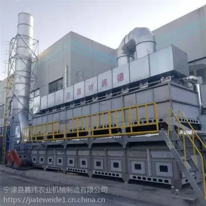 废气治理环保设备厂家催化燃烧设备安装案例