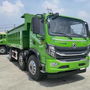 东风220轻量化自卸车,国六东风华神6x2轻皮自卸车报价