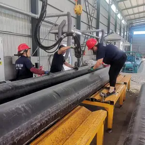 预制直埋 防腐保温钢管 市政供回水集中供热发泡管道 无缝地埋管网