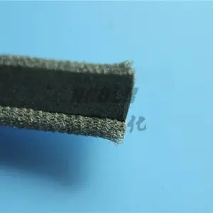 硅橡胶海绵丝网屏蔽带-安徽丝网屏蔽带-长安石化(查看)
