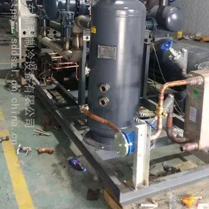 供应汉钟低温螺杆式双机并联氟利昂制冷机组