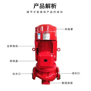 CCCF消防泵上海 XBD立式单级消防泵 消防泵机组报价