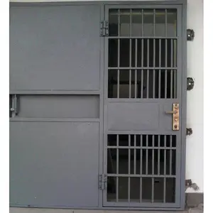 鑫瑞隆 钢制栅栏门 监室门监舍门 双层复合监室门AB大门钢质门 资质齐全