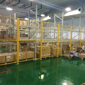 犇顶围栏***片车间隔离网 工厂围栏网车间围栏护栏网轻微撞击不易断裂开焊