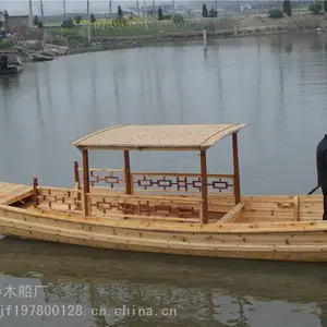 大型餐饮船厂家直销 临沧永德画舫船厂家直销 水上餐厅休闲观光客船