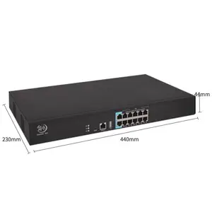华三(H3C)MSG360-10-PWR 多业务千兆POE企业级安全网关AC无线控制器 管理10AP