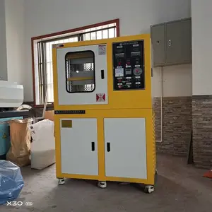 PVC电动加硫成型机 PP平板硫化机 液压模压机