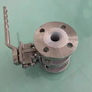 四氟密闭取样器 衬PFA取样阀 包四氟投料管 混合器