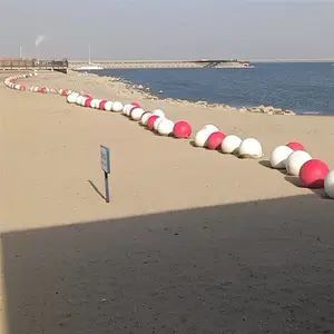 江面警戒线浮球 空心塑料浮漂 聚乙烯浮漂鱼浮子