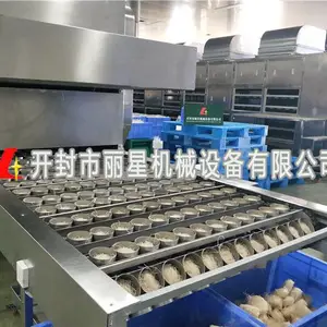 铺浆式丽星速食粉丝生产线 碗装酸辣粉机器带有多层烘干