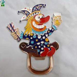 彩色啤酒开瓶器定制合金烤漆小丑开瓶器Joker金属啤酒开瓶器