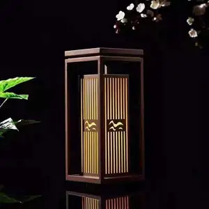 电镀拉丝草坪灯
