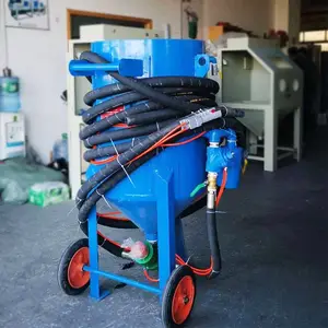 盐城移动喷砂罐 船体翻新除锈户外喷砂机 4720喷砂机