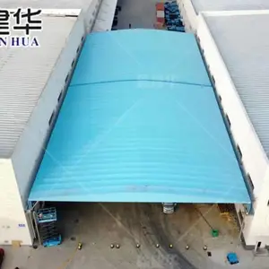 广东江门 户外遮阳篷厂房过道电动悬空雨棚夜市烧烤蓬