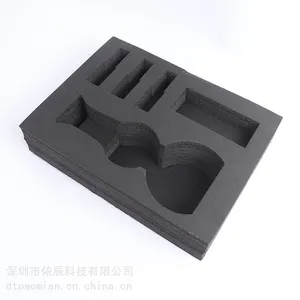 黑色XPE内衬 防撞XPE内托 阻燃XPE 异型雕刻 IXPE内托