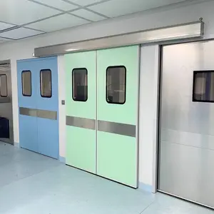 厂家供应手术室气密门 电动平移门医院脚踏感应自动门医用密闭门