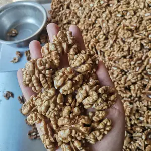 出口核桃仁厂家 云南尖白头路核桃仁 原味大片生料核桃仁 烘焙原料