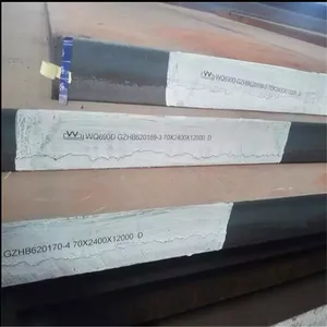 Q690D高强钢板q550现货q460c铁板切割耐磨抗压工程机械用Q890下料