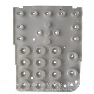 多功能电话机硅胶按键|异形导电硅胶按键|东莞多功能电话机硅胶按键定制加工厂