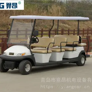 羿昂 8座电动观光车 高尔夫球车 巡逻车