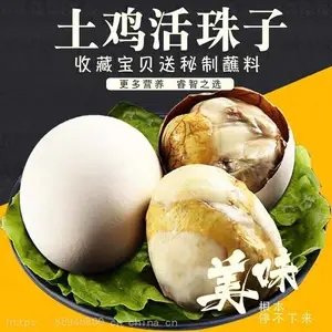 厂家直销三湖牌活珠鸡宝熟制鸡胚蛋20枚