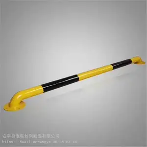 喷塑钢管停车场栏杆_防雨停车场栏杆_淮联地下停车场栏杆报价
