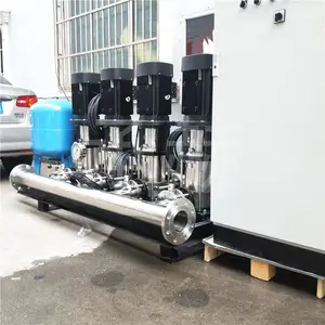 一体化供水泵站 可定制玻璃钢市政生活智慧智能供水泵站