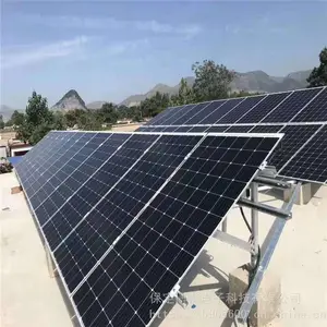 455W单晶太阳能电池板 光伏并网发电板 多主栅单晶组件