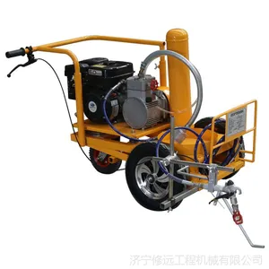 修远道冷喷划线机手推车载式道路马路公路停车场位驾校标线机小型划线车