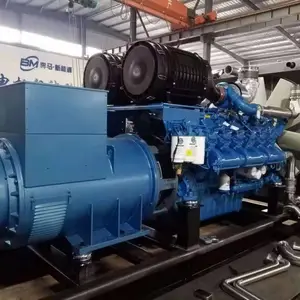 600KW潍柴发电机博杜安柴油发电机组 12M26D792E200纯铜无刷电机 国二发动机