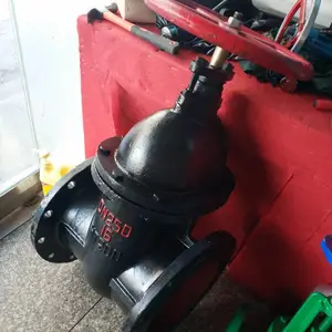 Z41X-16Q DN350明杆法兰铸铁闸阀 污水管道专用手动铸铁法兰闸阀