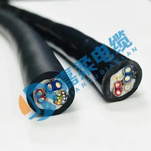 地下管道机器人线缆 高柔性耐磨管道爬行机器人电缆
