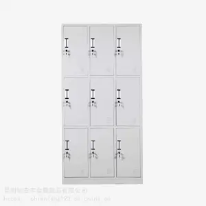 昆明九门更衣柜 员工更衣柜