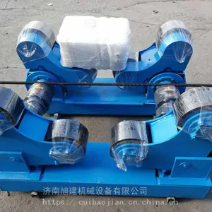 5吨自调试焊接滚轮架|10吨可调滚轮架